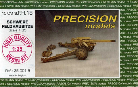 Precision Models 1 35 15cm S Fh 18 Schwere Feldhaubitze Resin Kit 35 Lots Of Models