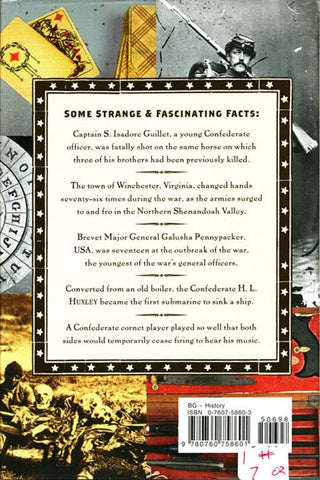 The Civil War Strange Fascinating Facts By Burke Davis Hardcover