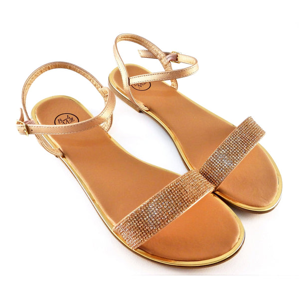 Beverly Mills Rhinestone Sandals – Must Have Shoes and More