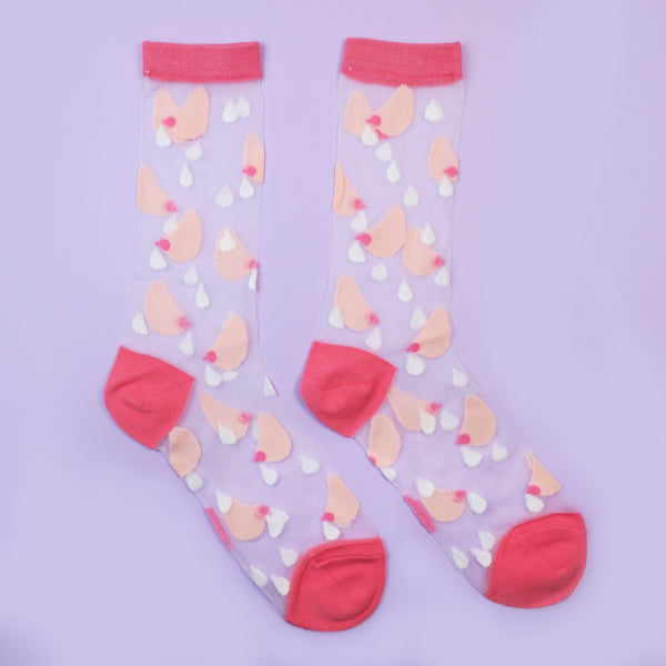 Coucou Suzette Body Love Sheer Socks | HAZELWAY