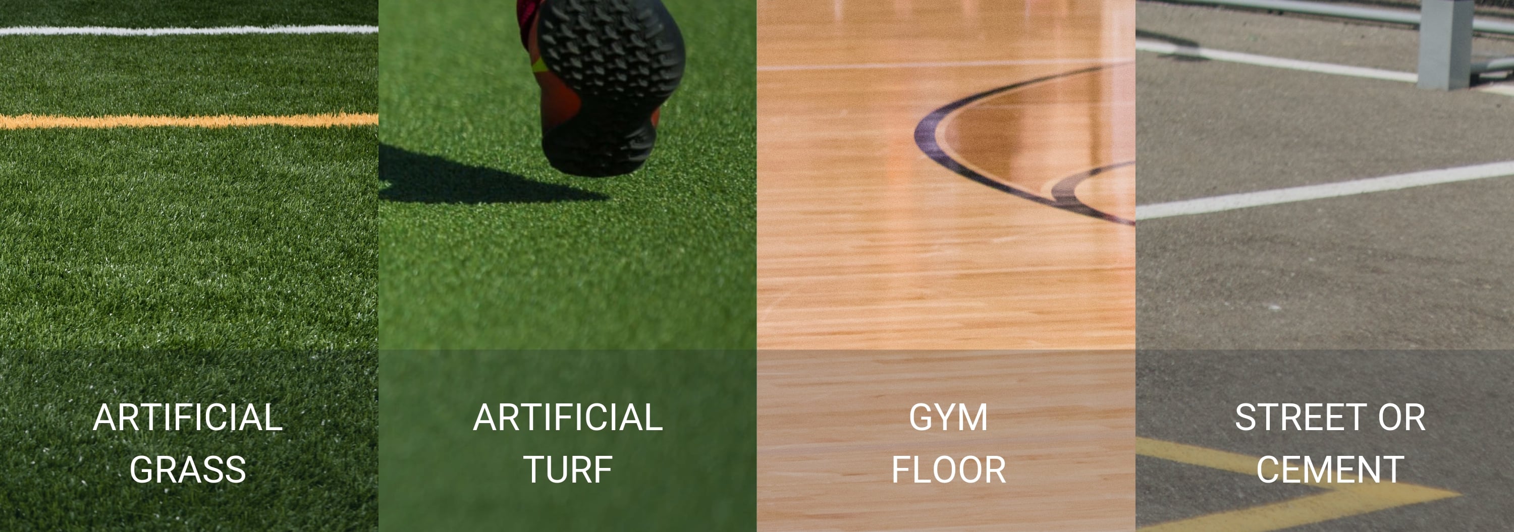 turf shoes on gym floor