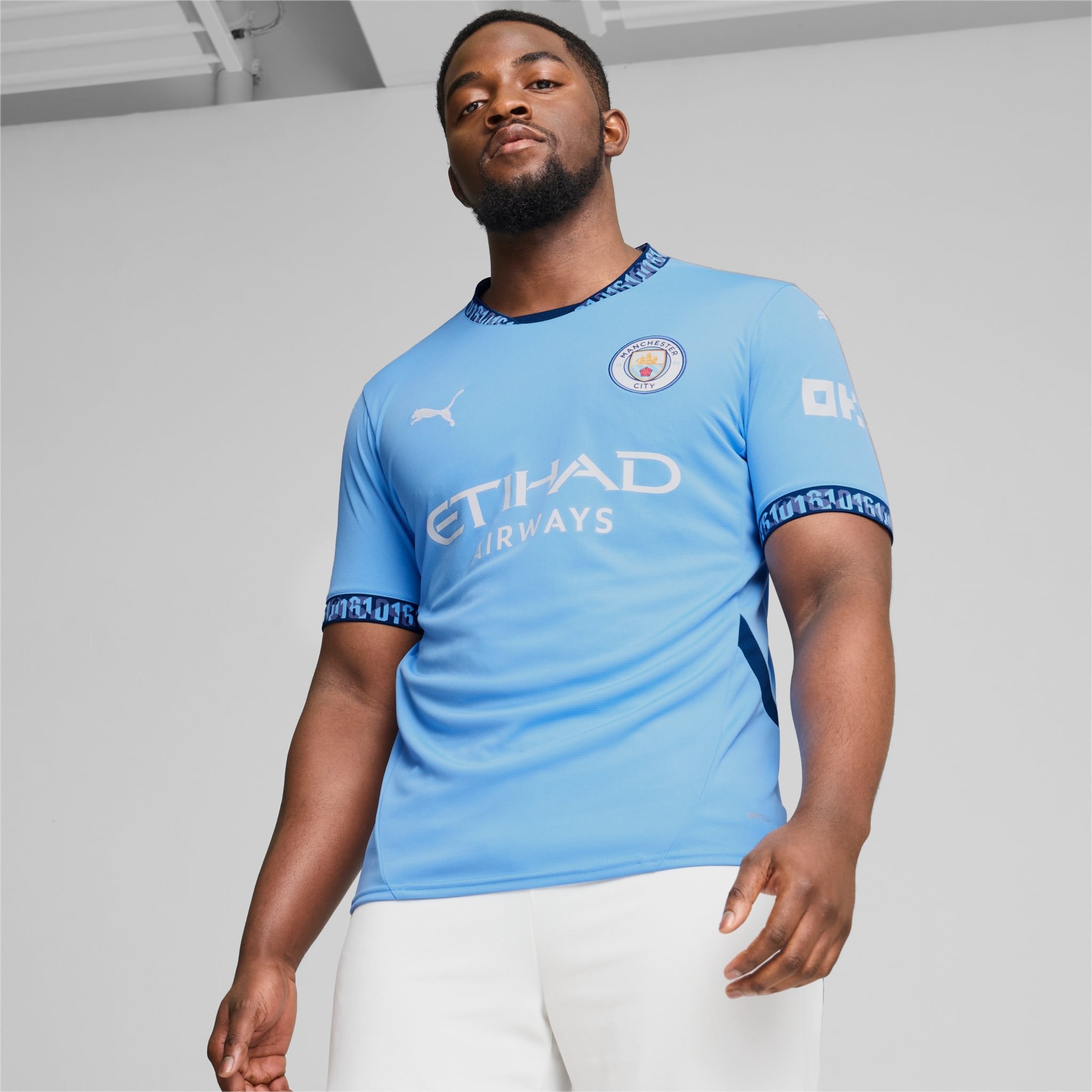 Men's Puma Manchester City 24/25 Home Replica Jersey