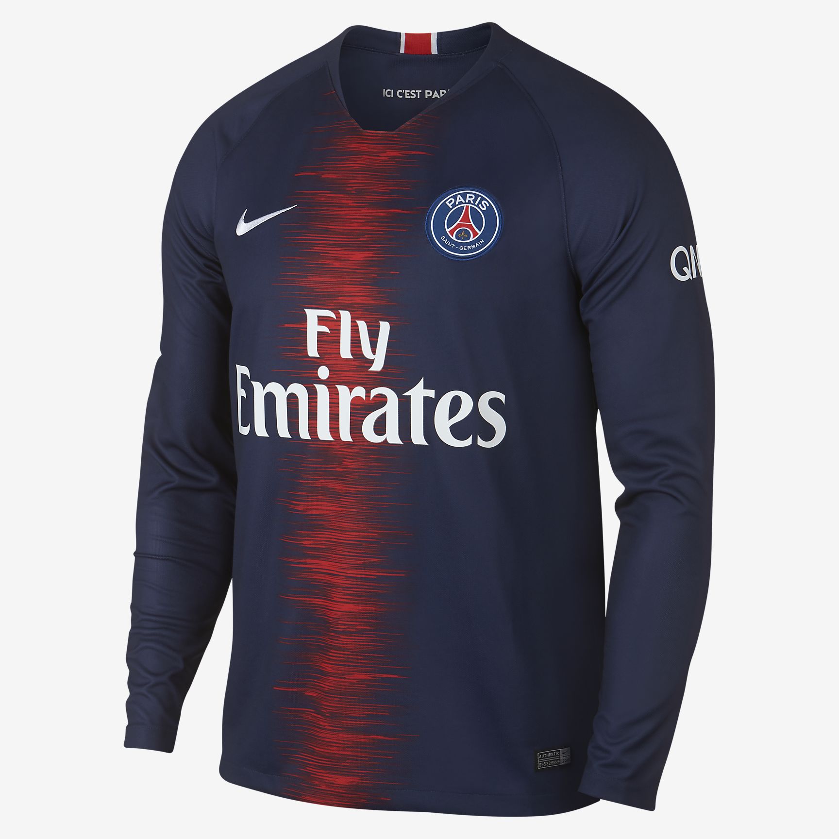 psg training jersey long sleeve