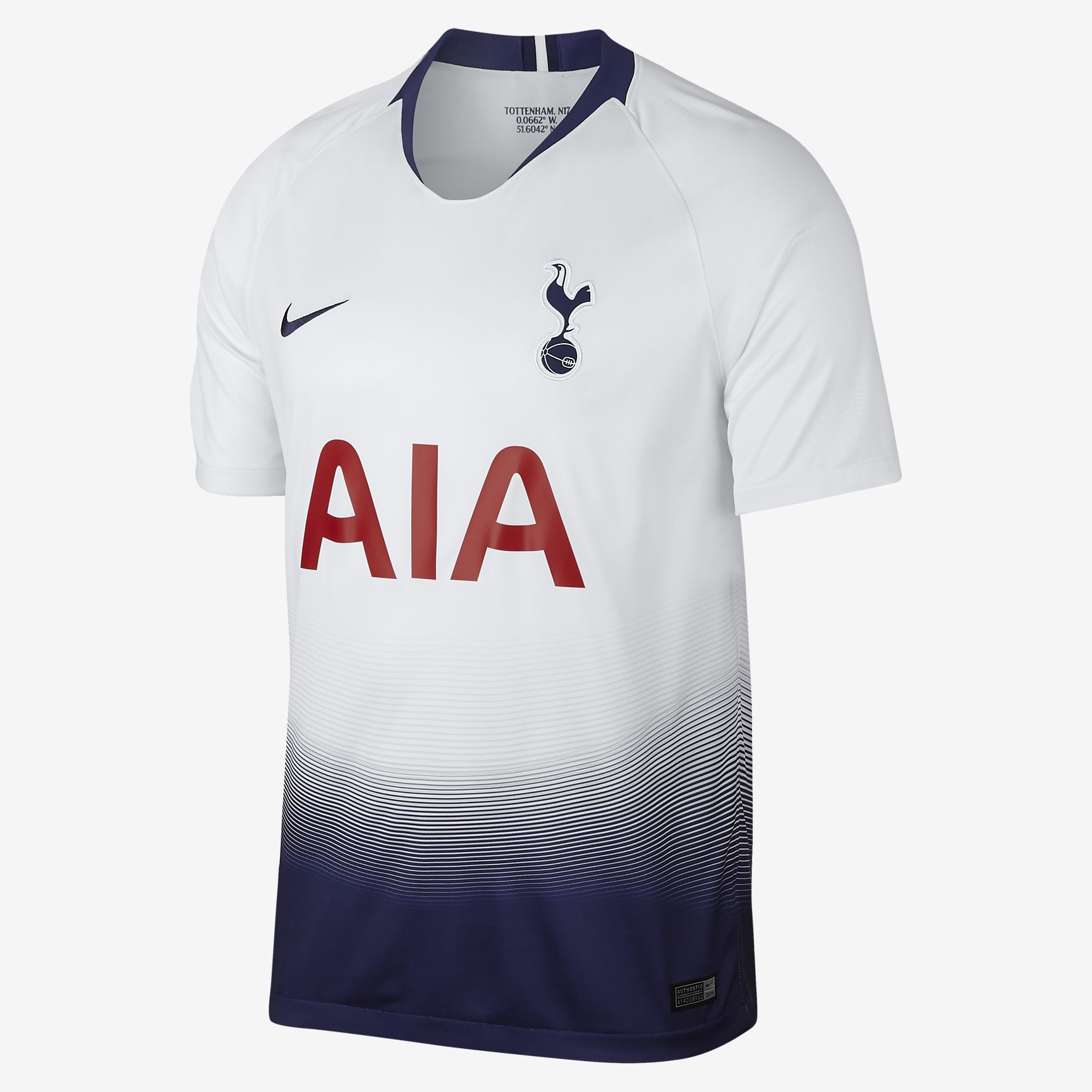 Nike Breathe Tottenham Hotspur Home Stadium Jersey- La ...