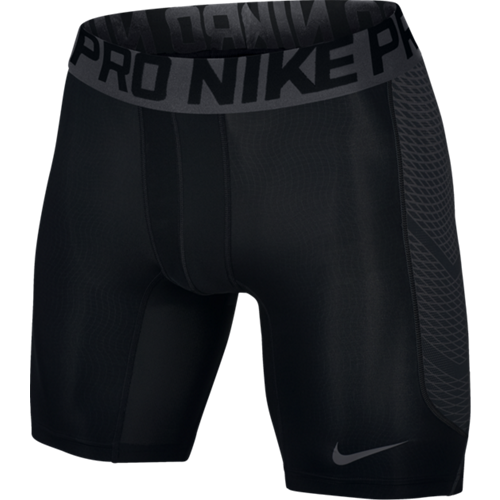 Nike Pro Sleeveless Compression Top - Black/White/White - Mens Base Layer -  838085-010