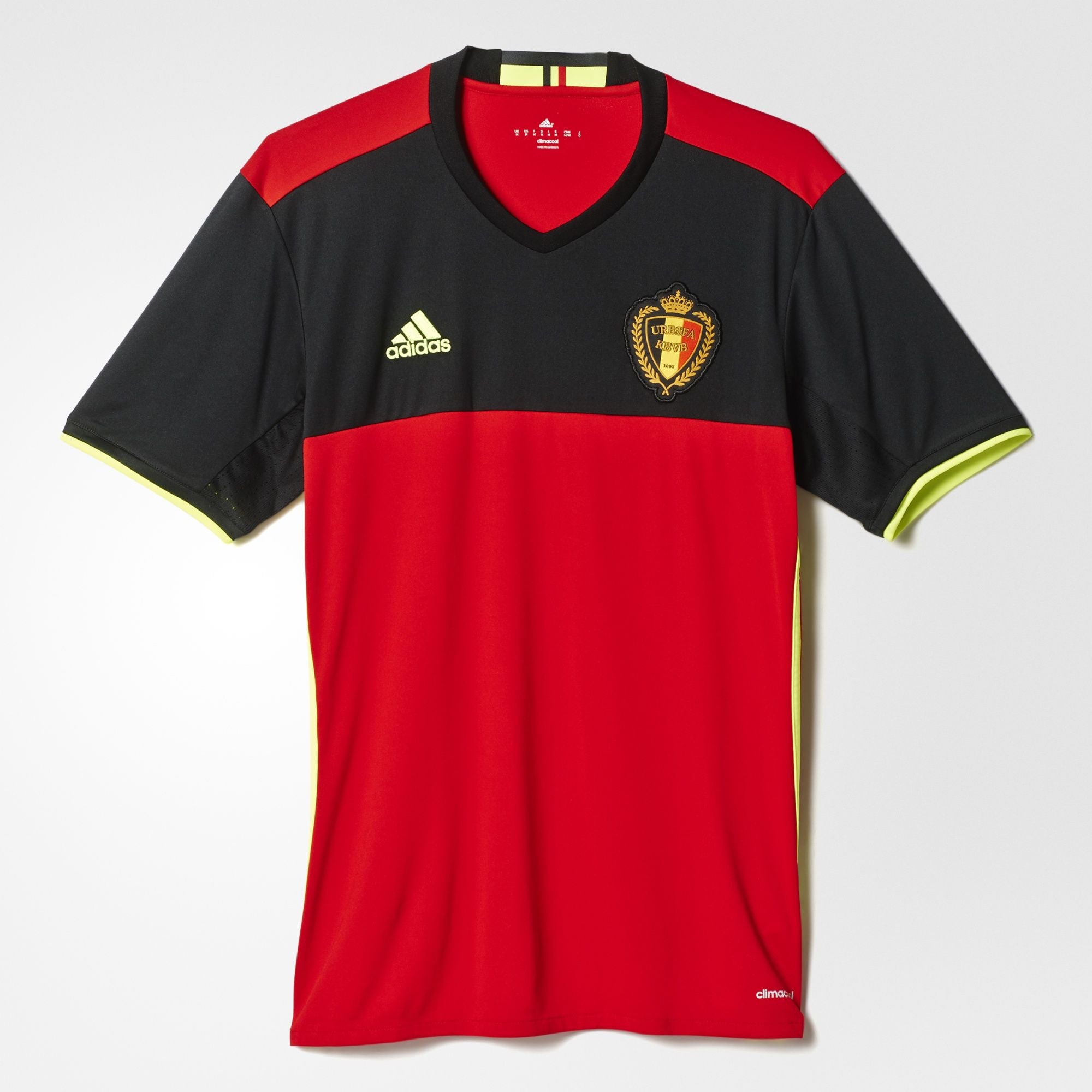 adidas 2016 Belgium Home Replica Jersey