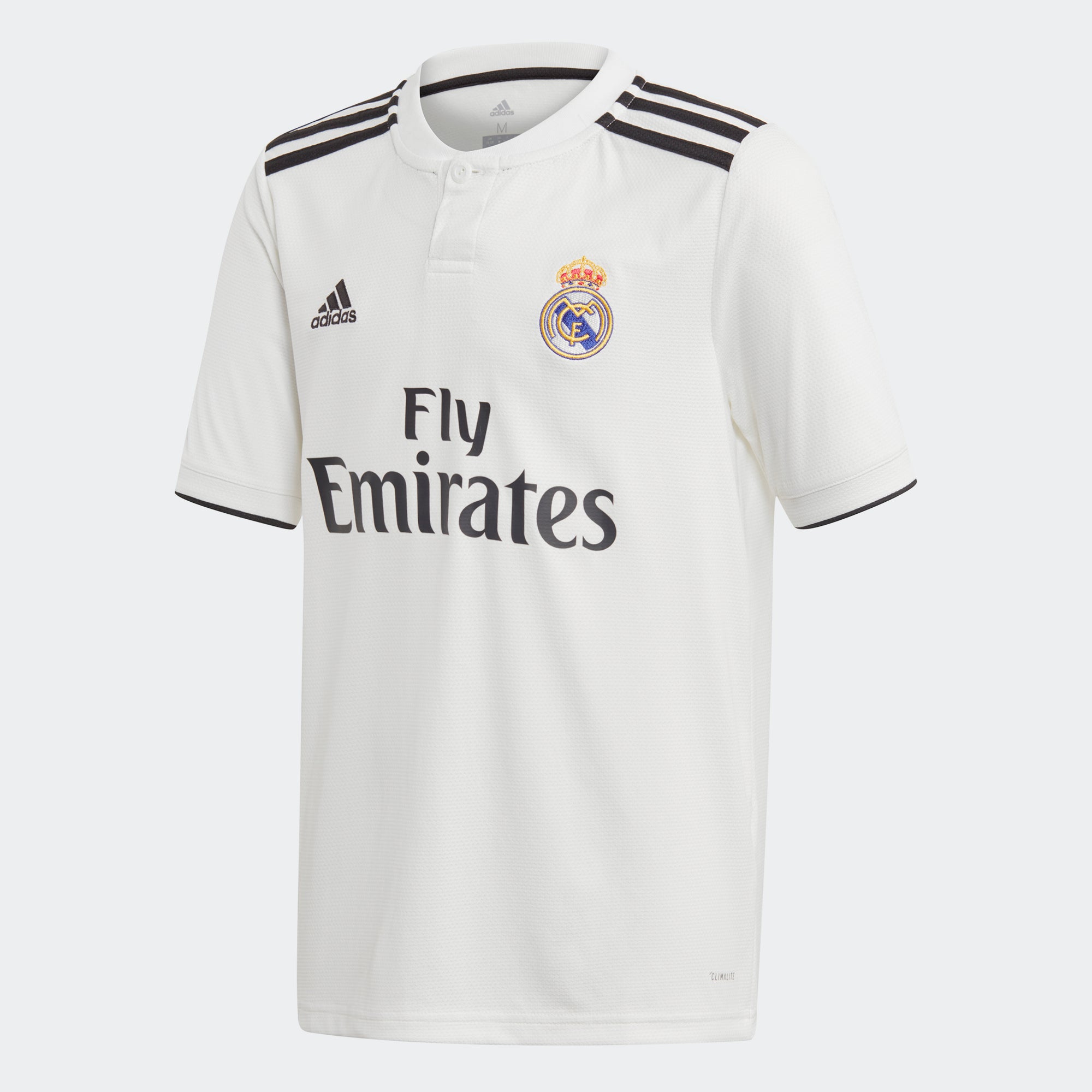 lineair Grondig Omtrek Kids' adidas Real Madrid Home Replica Jersey– La Liga Soccer