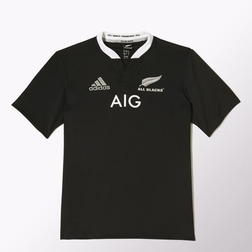 adidas All Blacks Short Sleeve Youth Jersey