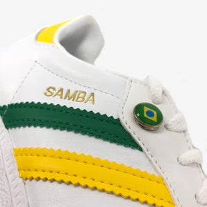 adidas samba yellow green