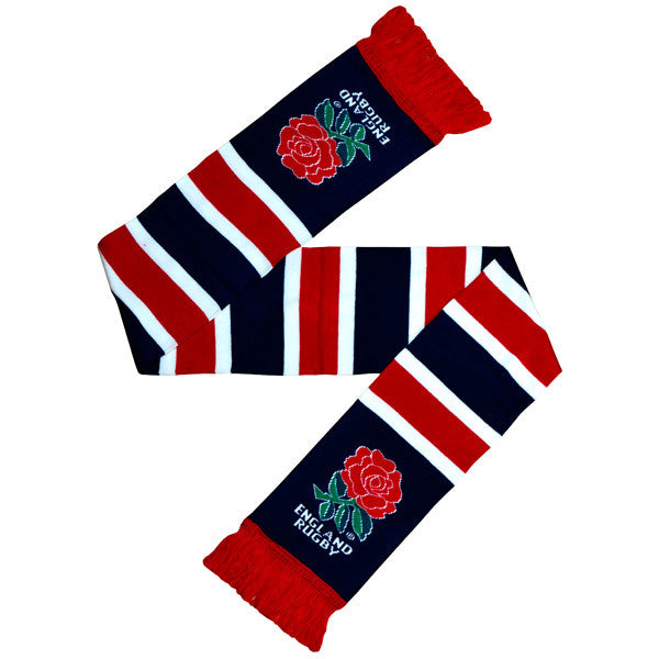 Rugby Football Union England Striped Scarf - Rugby