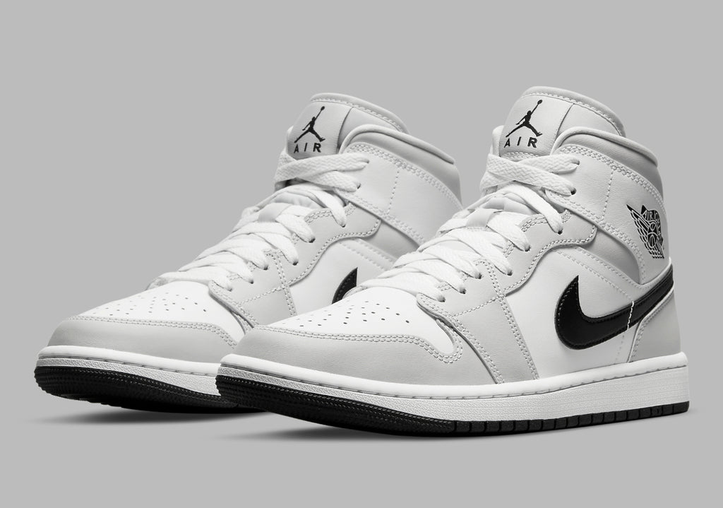 AIR JORDAN 1 MID "LIGHT SMOKE GREY"