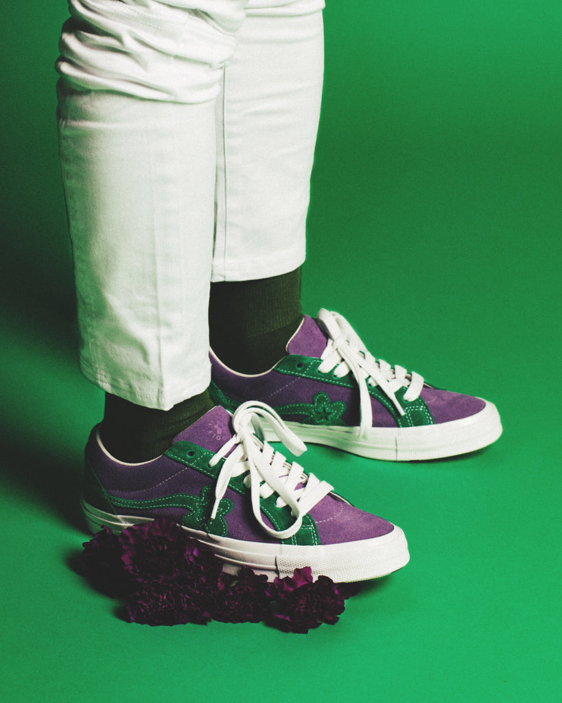 golf le fleur purple and green