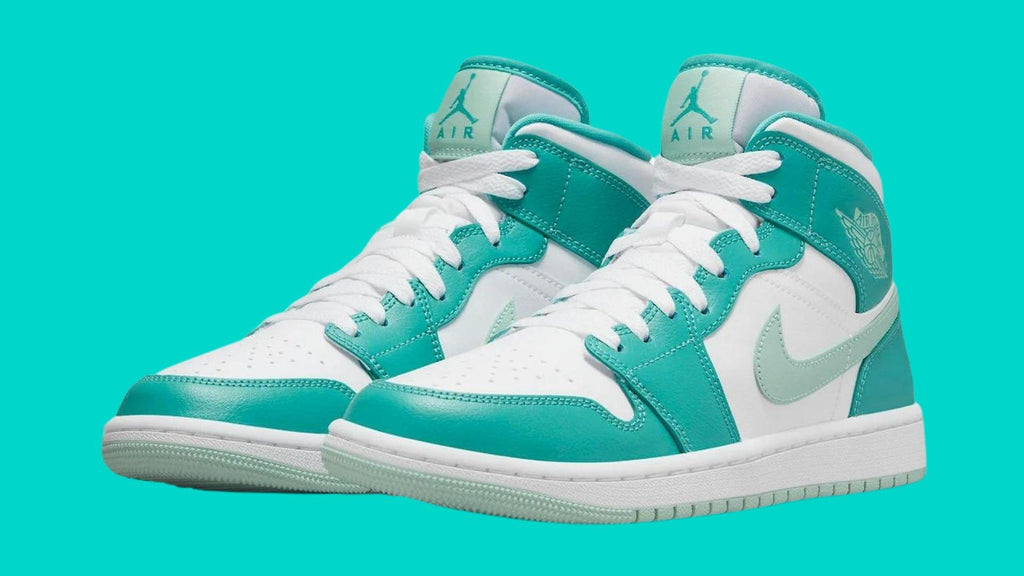 WOMEN'S AIR JORDAN 1 MID "MARINE GREEN"