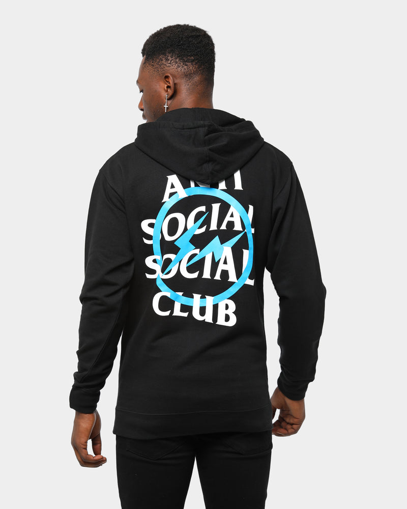 Fragment x Assc Blue Bolt Hoodie XL ① www.gwcl.com.gh