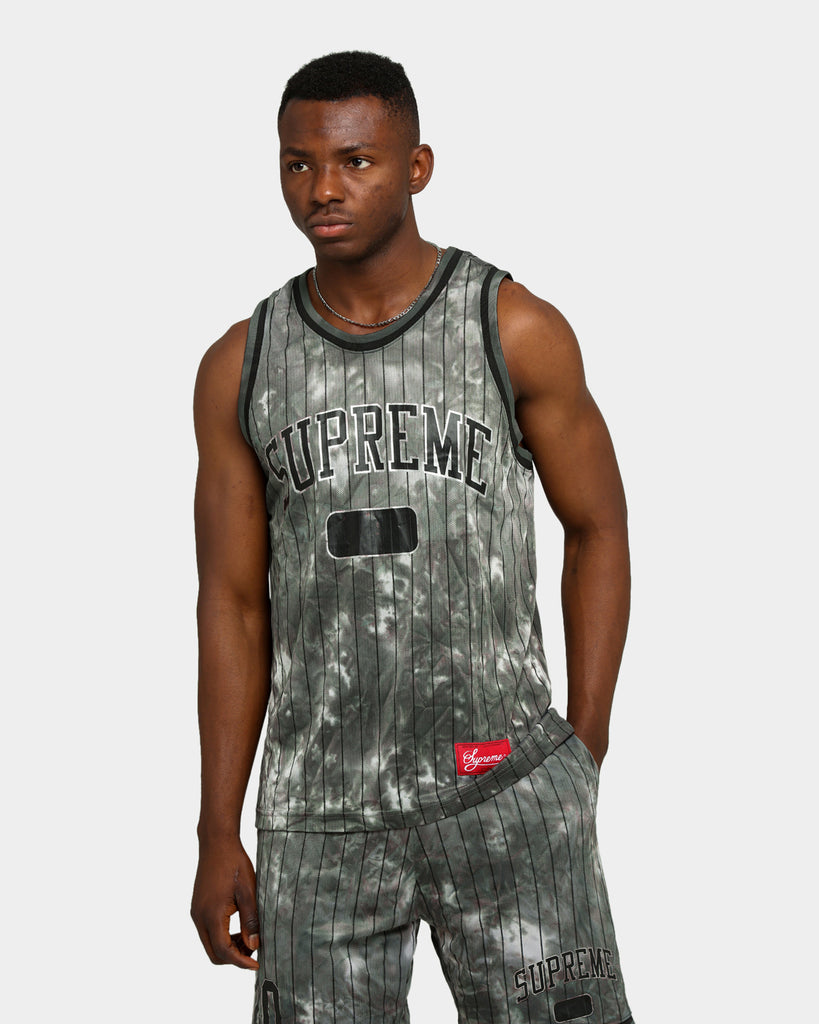 Supreme Dyed Basketball Jersey Black | Culture Kings