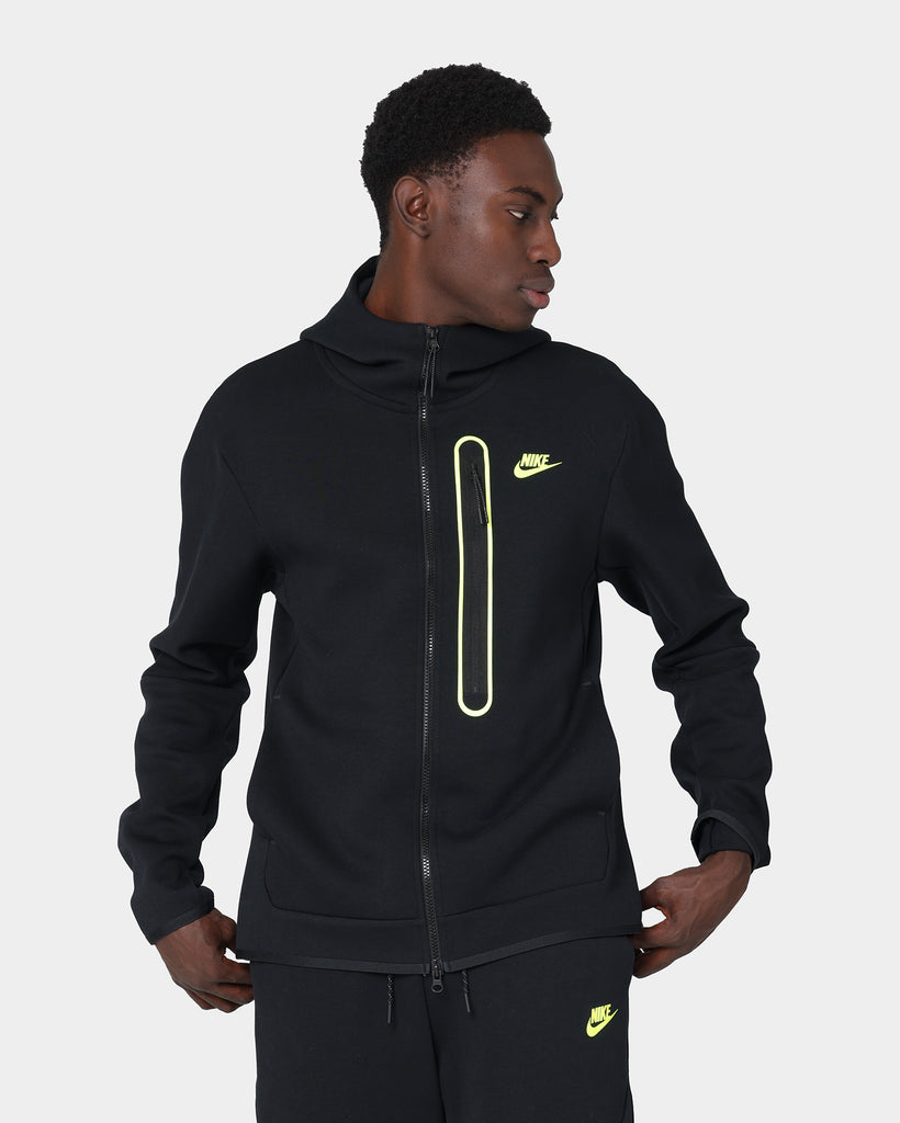 nike black volt tracksuit