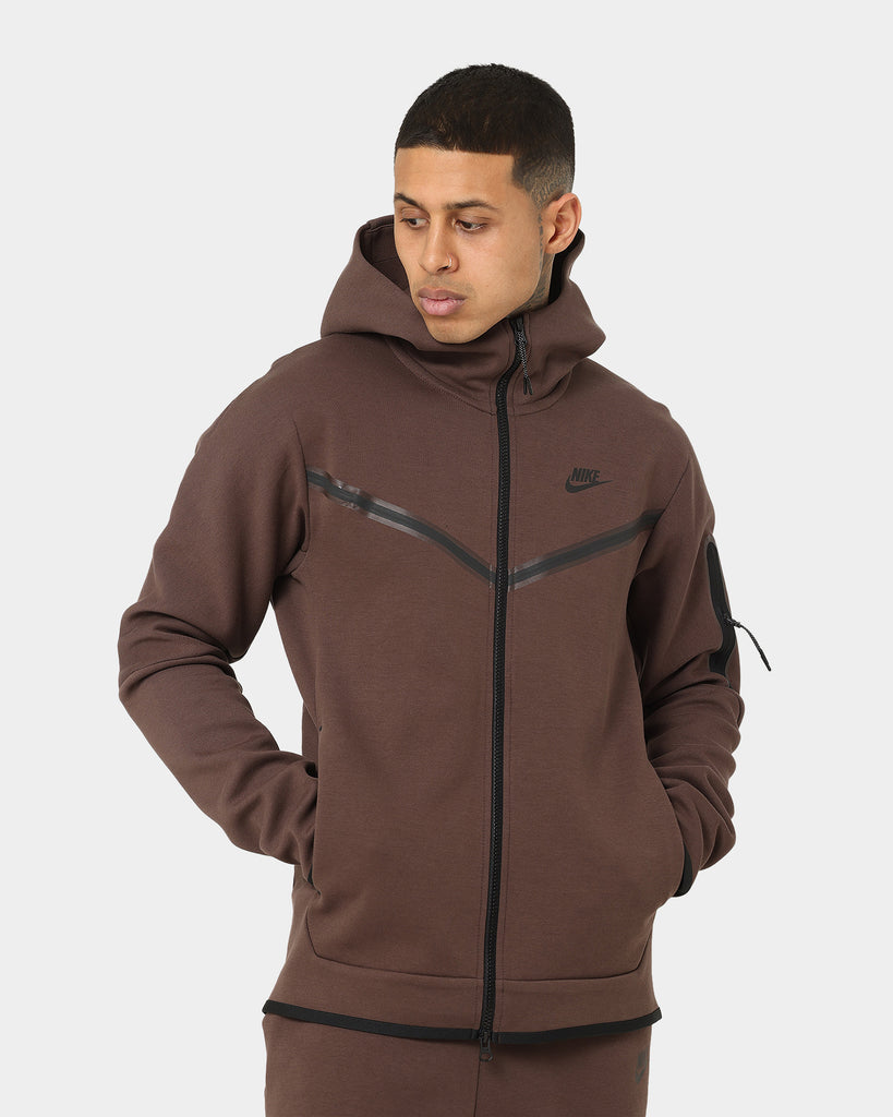 Nike Sportswear Tech Fleece Full Zip Hoodie Baroque Brown | Culture Kings