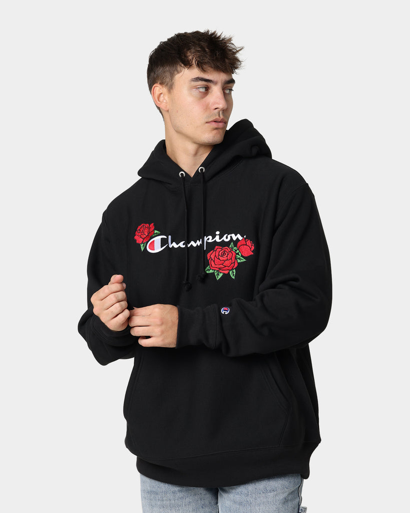 Champion Weave Embroidery Black | Culture Kings