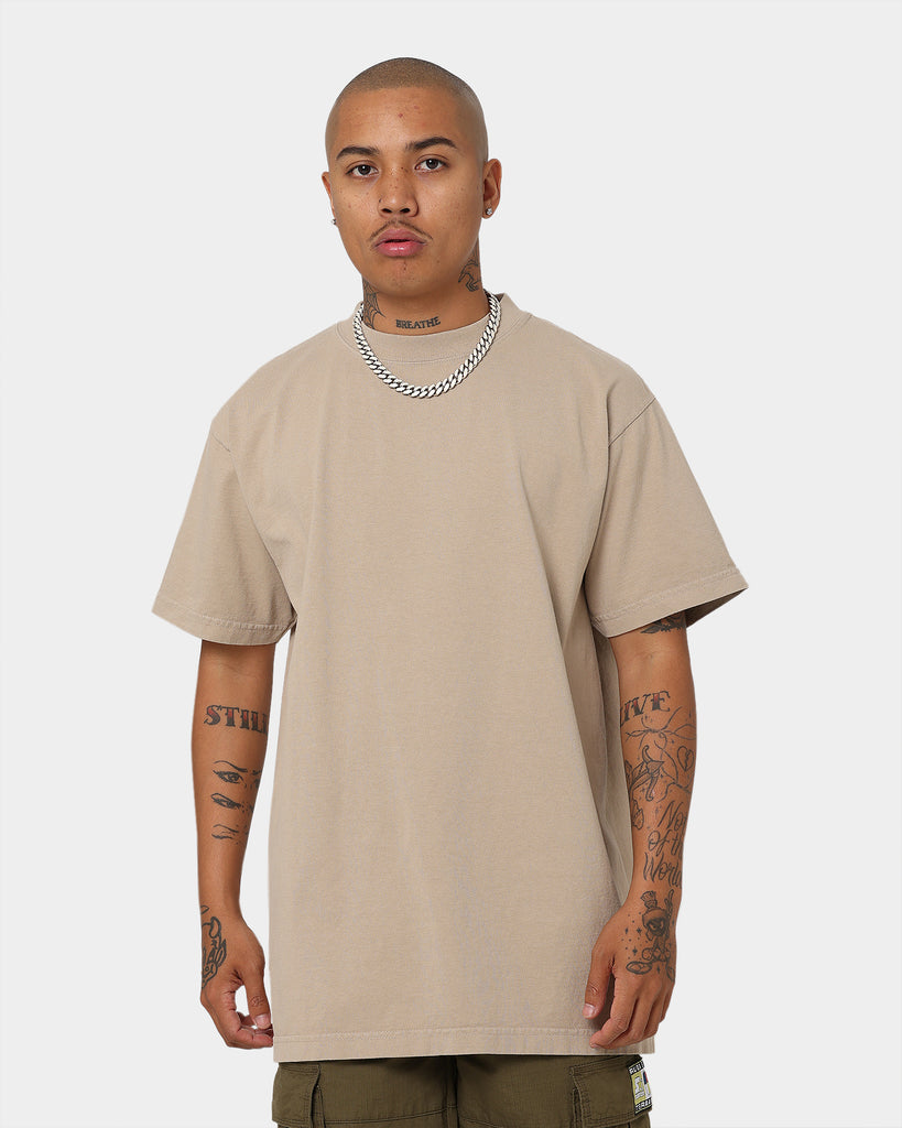 Shaka Wear Max Heavyweight Garment Dye T-Shirt Moss