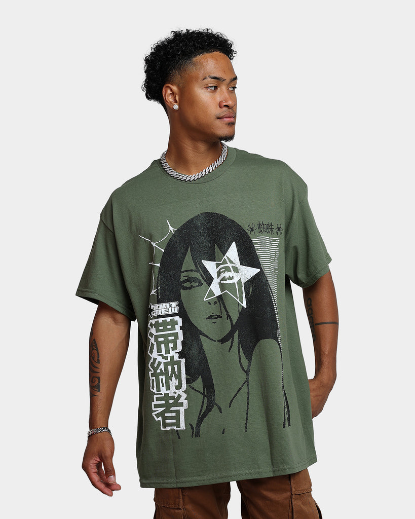 Goat Crew Delinquent T-Shirt Military Green | Culture Kings