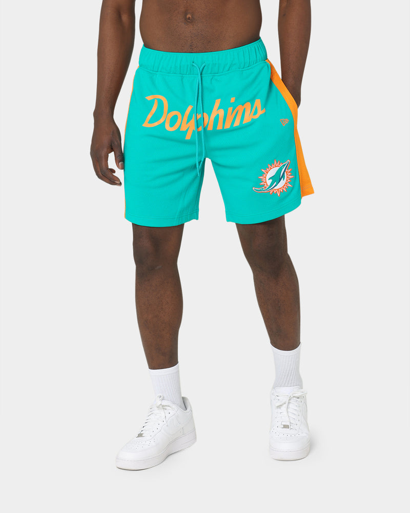 Short Loose Mesh Nfl Dolphins Tape Hem Short