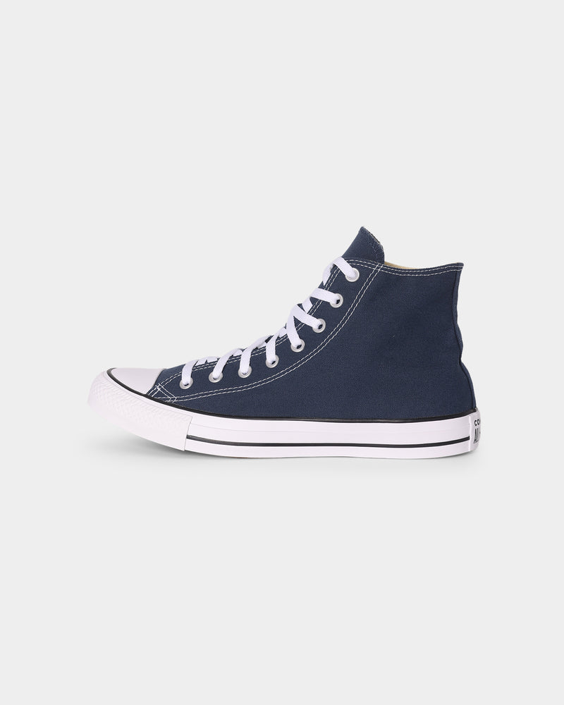 chucks high navy