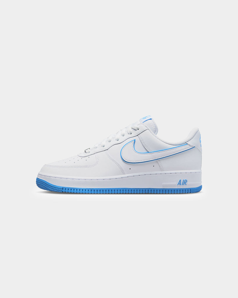 Nike Air Force 1 '07 White/University Blue | Culture Kings