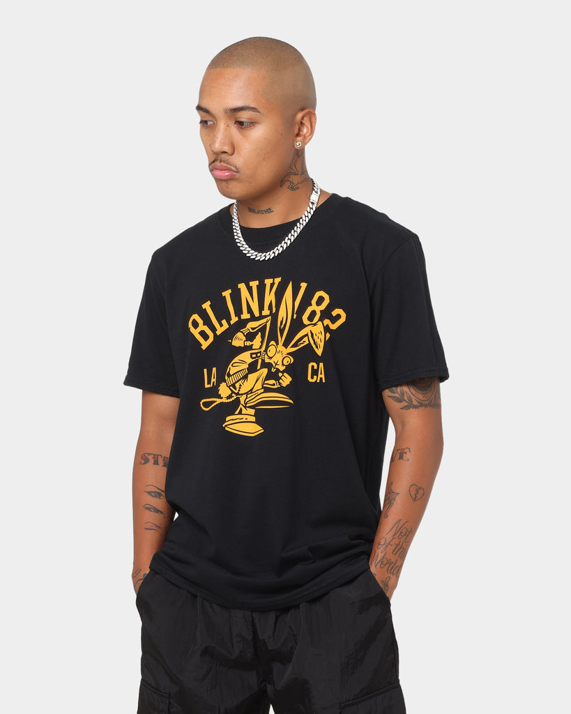 Blink 182 College Mascot T-Shirt Black | Culture Kings