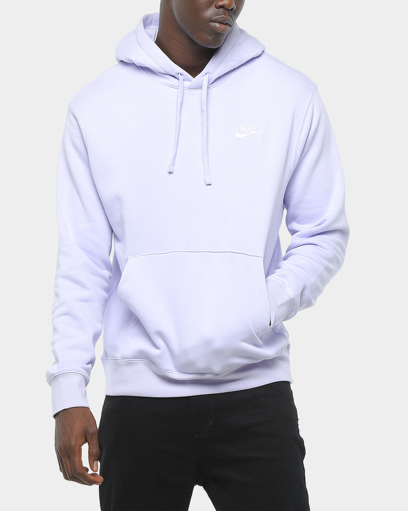 nike sportswear club fleece lavender