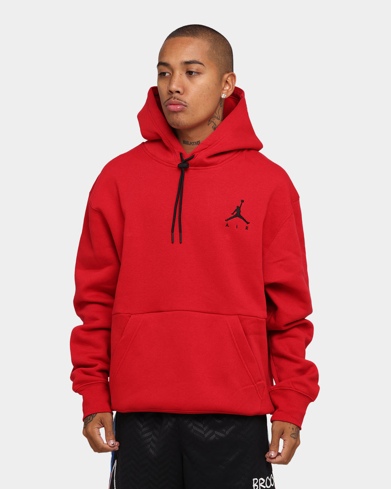 jordan hoodies red and black