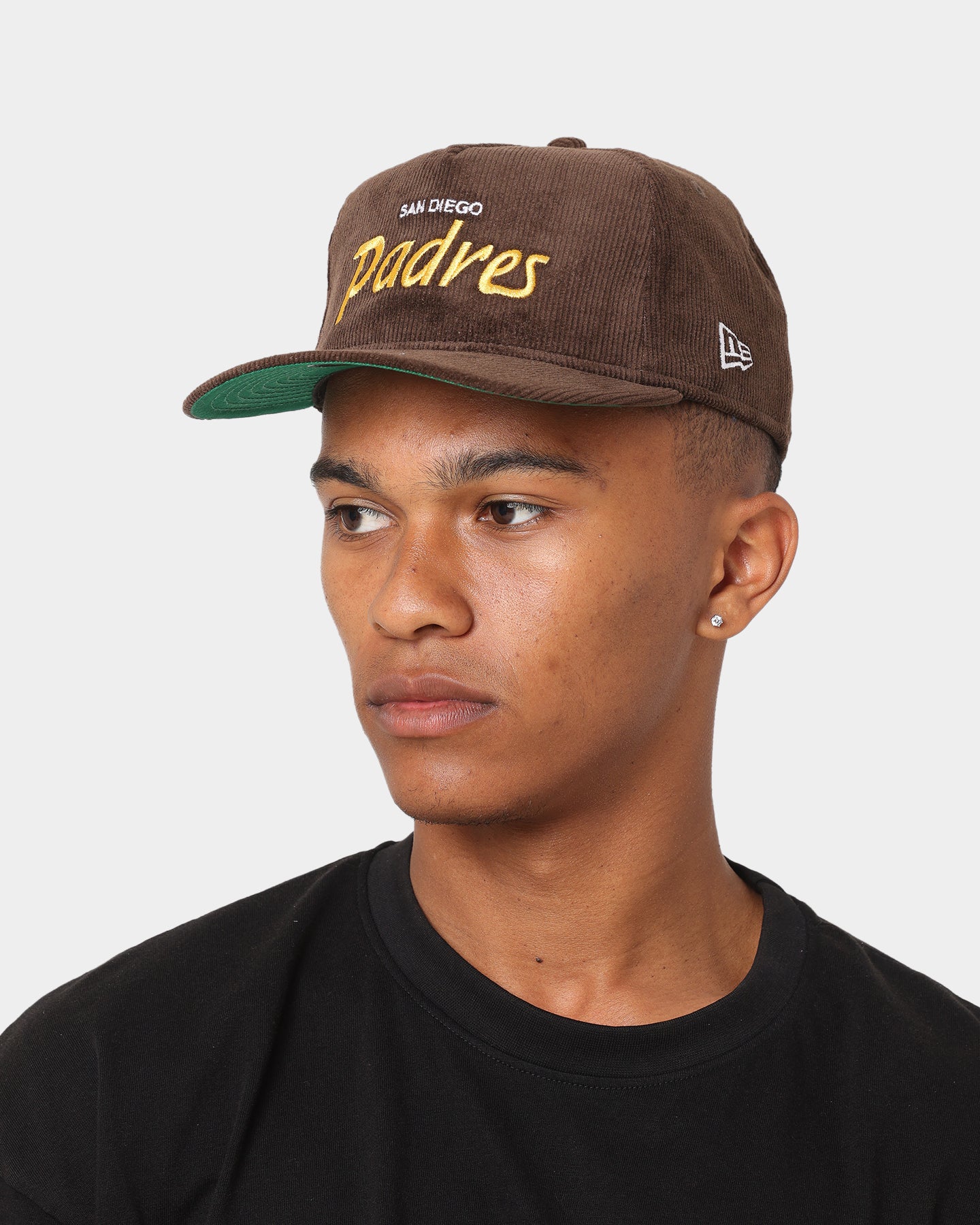 NEW ERA THE GOLFER パドレス ブラウン スクリプト 海外限定 - 帽子