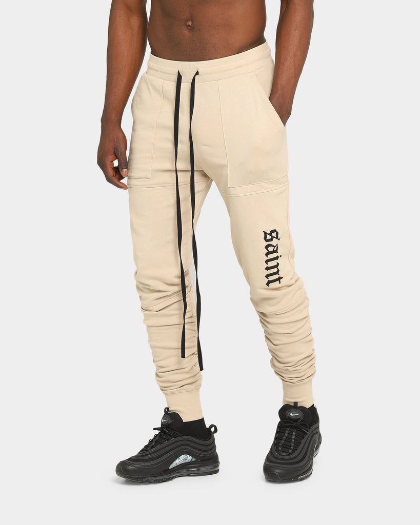 Saint Morta Lovell X Trackpant Stone/Black | Culture Kings