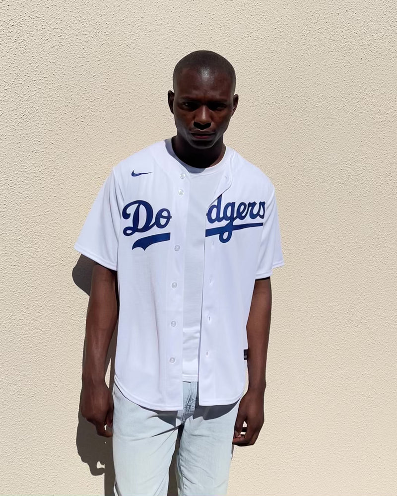 Nike Men's Los Angeles Dodgers White Home Replica Team Jersey