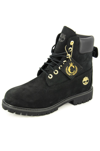limited edition black and gold timberlands