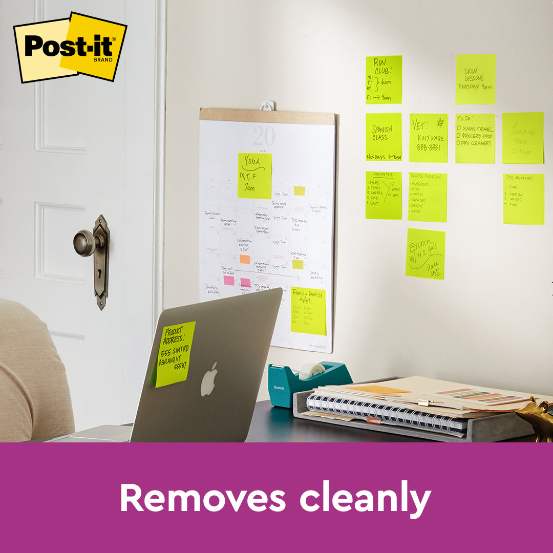 Post-it® 653 Yellow Notes 1.5x2 12Pads/Pack –