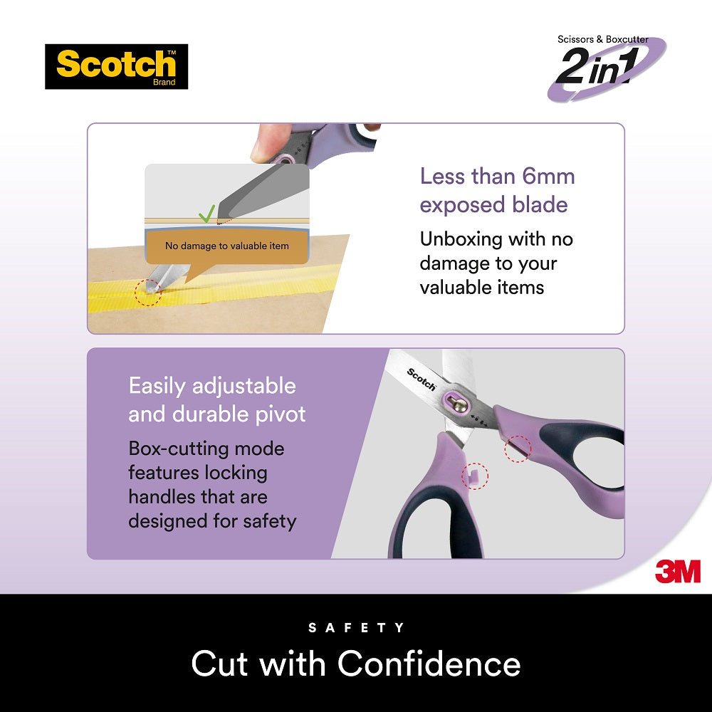 3M 1445 Scotch Precision Detailed 5 Inch Scissors – Value Products Global