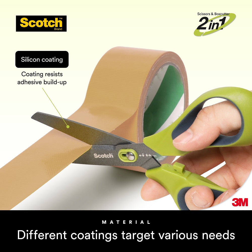 The all-new innovative Scotch™ Unboxing Scissors from 3M for an exceptional  unboxing and cutting experience