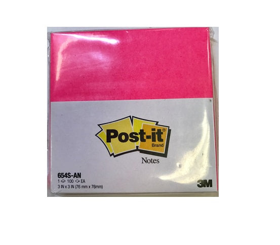 3M 654-14AN Post-It® Cape Town Collection 3 x 3 100 Sheet Sticky