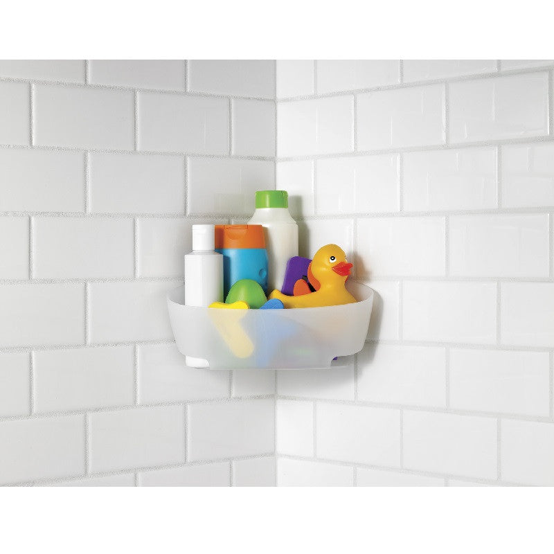 3M Command Bath Accessories Corner Caddy / Shower Caddy / Soap Dish With  Large Strips & Alcohol Wipes