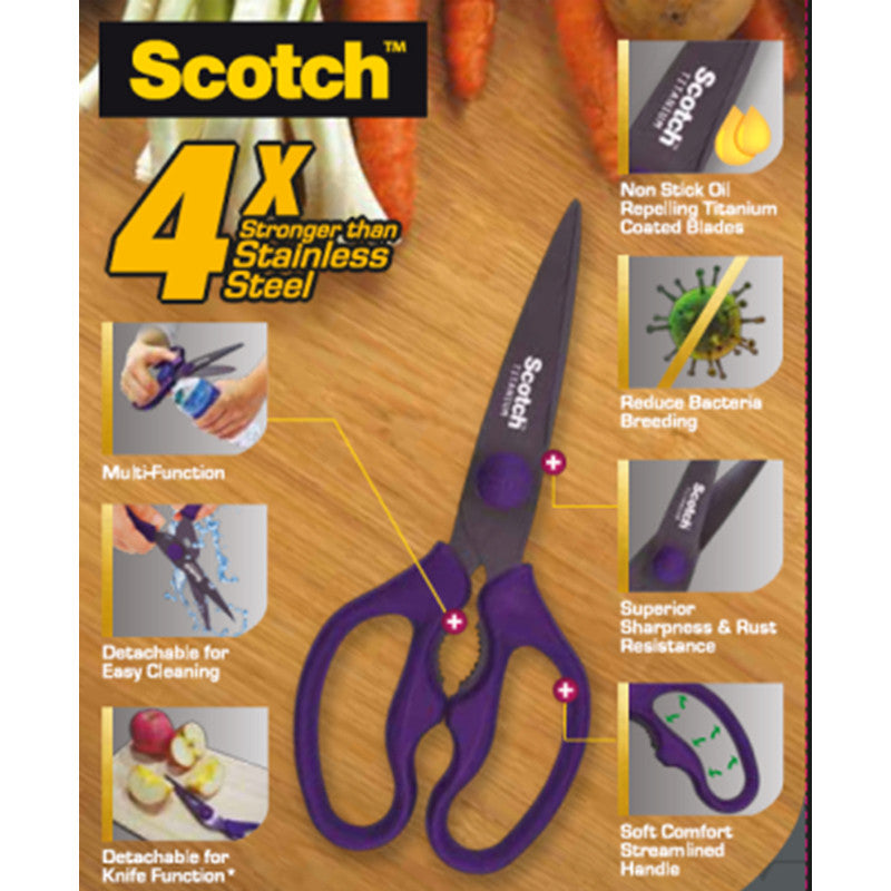 3M Introduces Scotch™ Anti-Bacterial Premium Kitchen Scissors and Scotch™  Detachable Titanium Kitchen Scissors that Prevent Cross-Contamination  During Food Preparation - Mini Me Insights