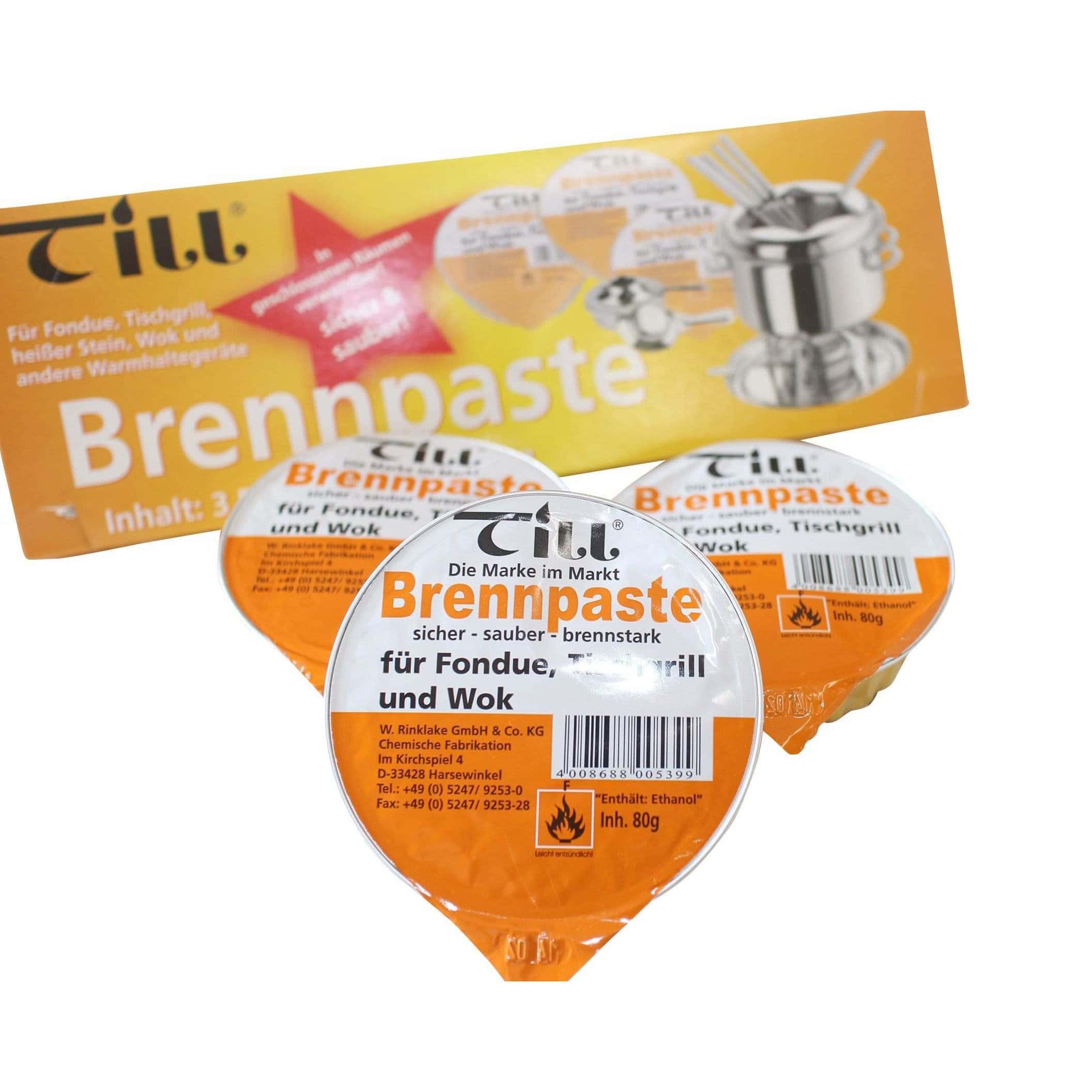 Till Brennpaste Fondue Fuel Gel