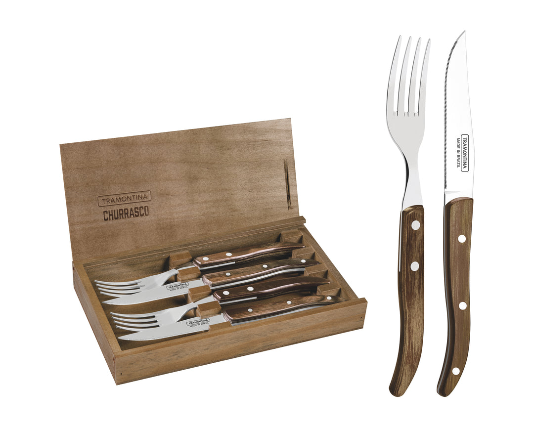 Tramontina Churrasco 6-pcs steak knife set Jumbo, 21199-970