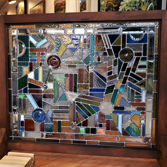 Stained Glass - DOUBLE DIAMOND II – Cedar Lake
