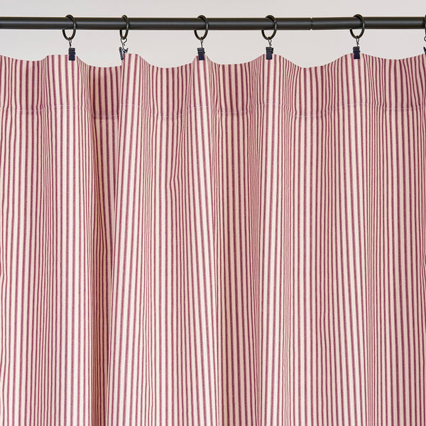 Ticking Stripe Curtain Panel | 5 Colors Available – Southern Ticking Co.