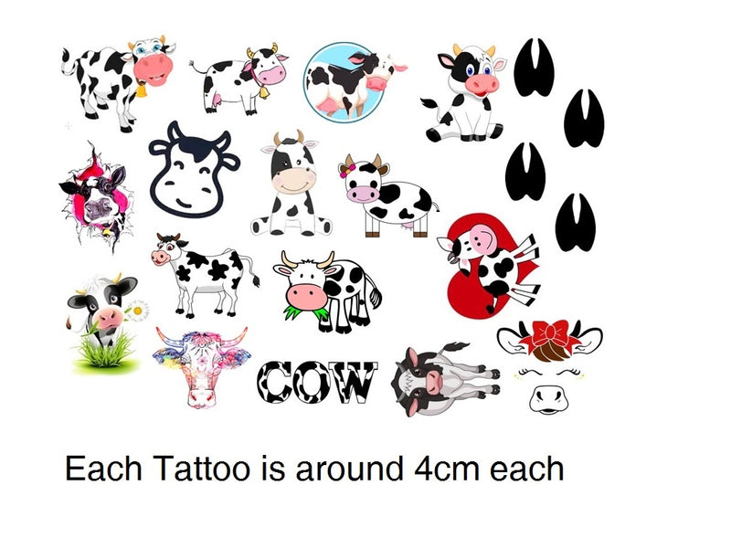 World Cow  Katies World Cow tattoo by her sister in New  Facebook