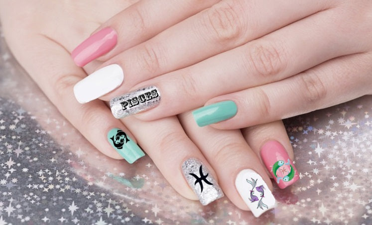 Pisces Nail Art