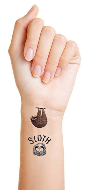 Sloth tags tattoo ideas  World Tattoo Gallery