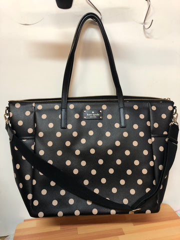 Kate Spade Diaper Bag, Polka Dots – Caterkids Hawaii