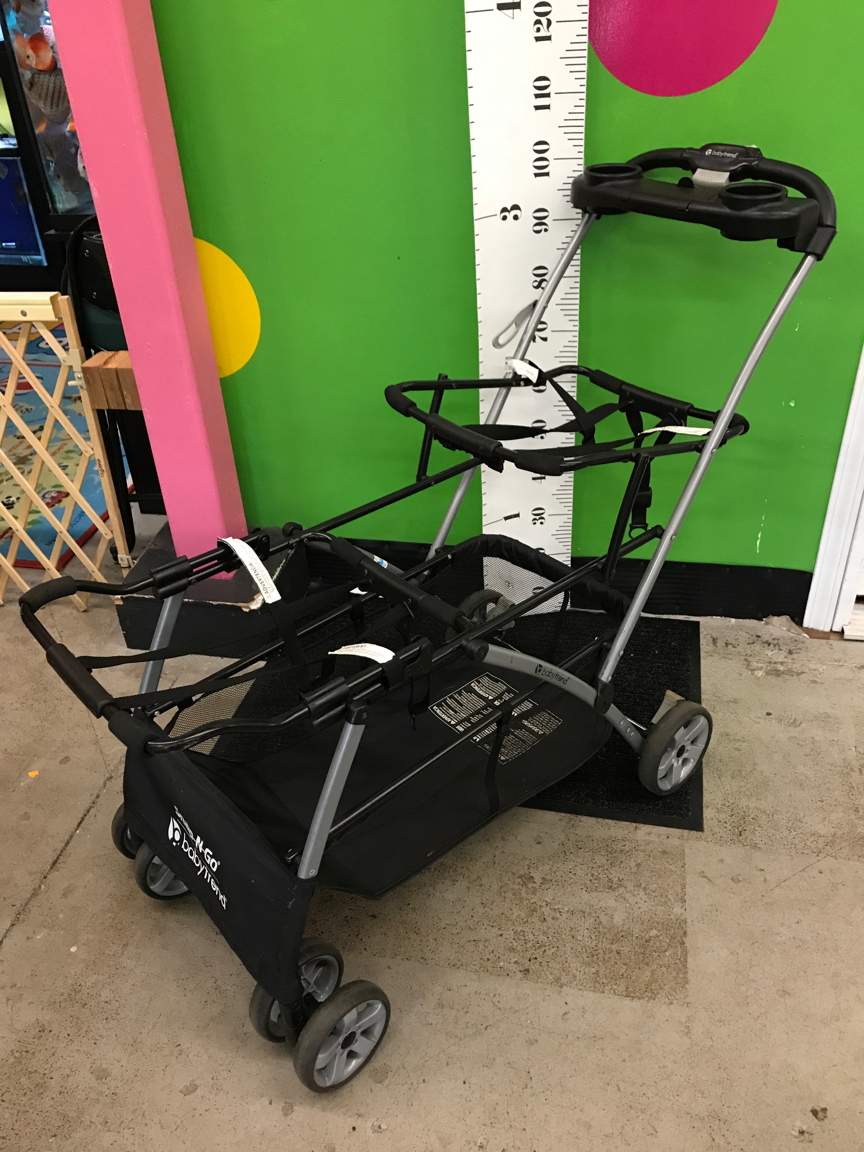 snap and go double stroller