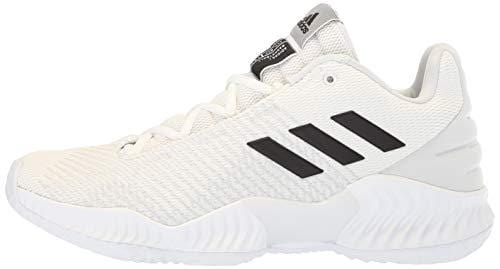 adidas Men's Pro Low Basketball Shoe, Black/Crystal White, – Ultra